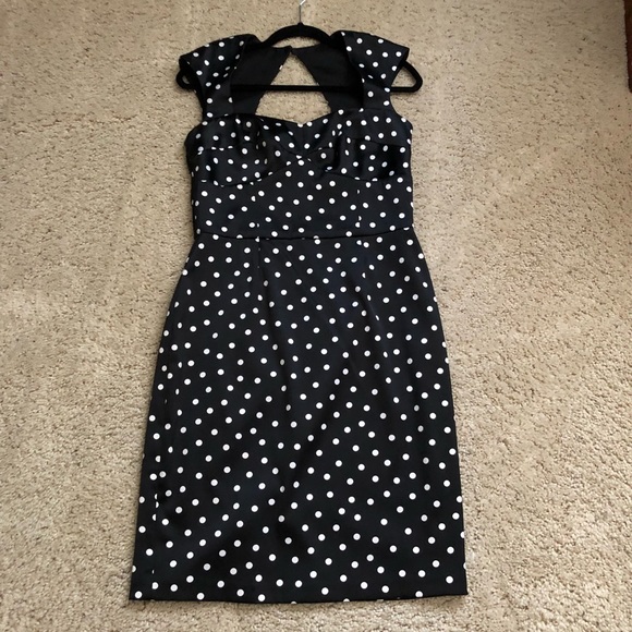 White House Black Market Dresses & Skirts - White House Black Market Polka Dot Dress